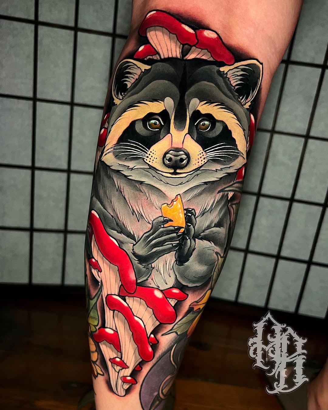 Tattoo by @tattoos_by_austin — illustrative, new_school