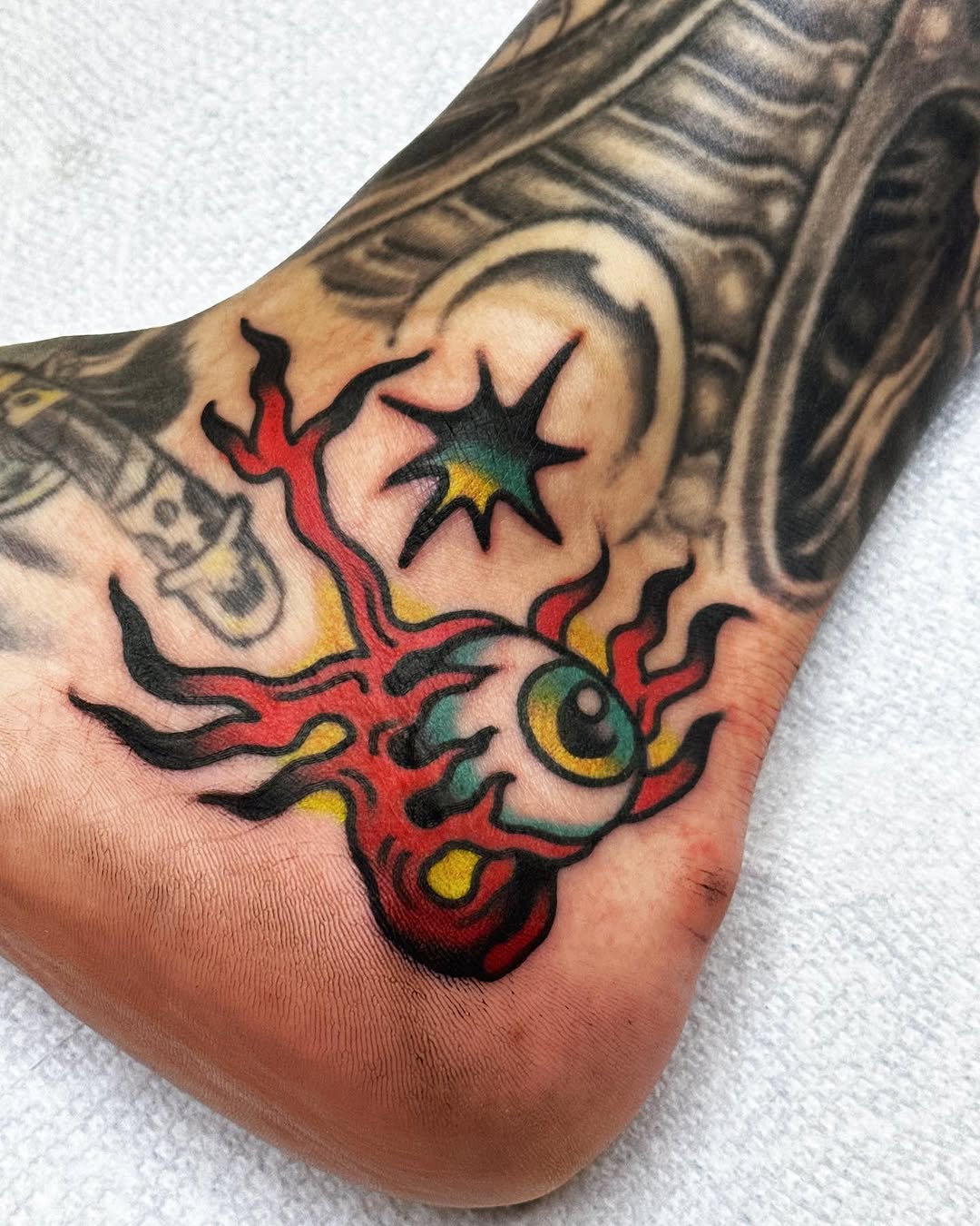 Tattoo by @stevieptattoo — american_traditional, illustrative