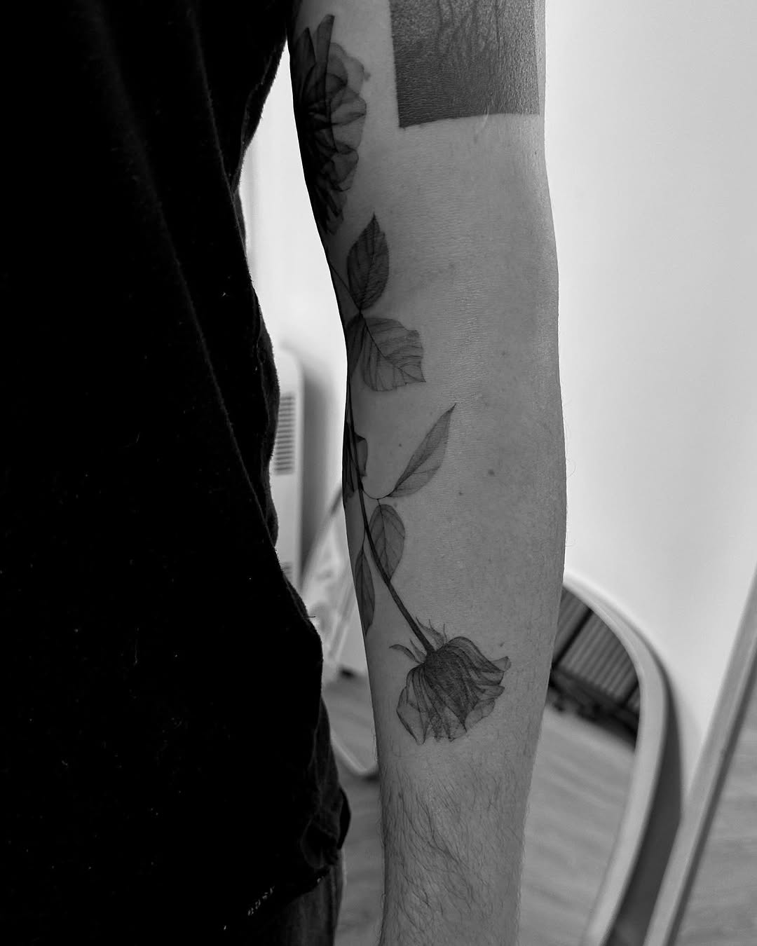 Tattoo by @heeyatattoo — black_and_grey, realism