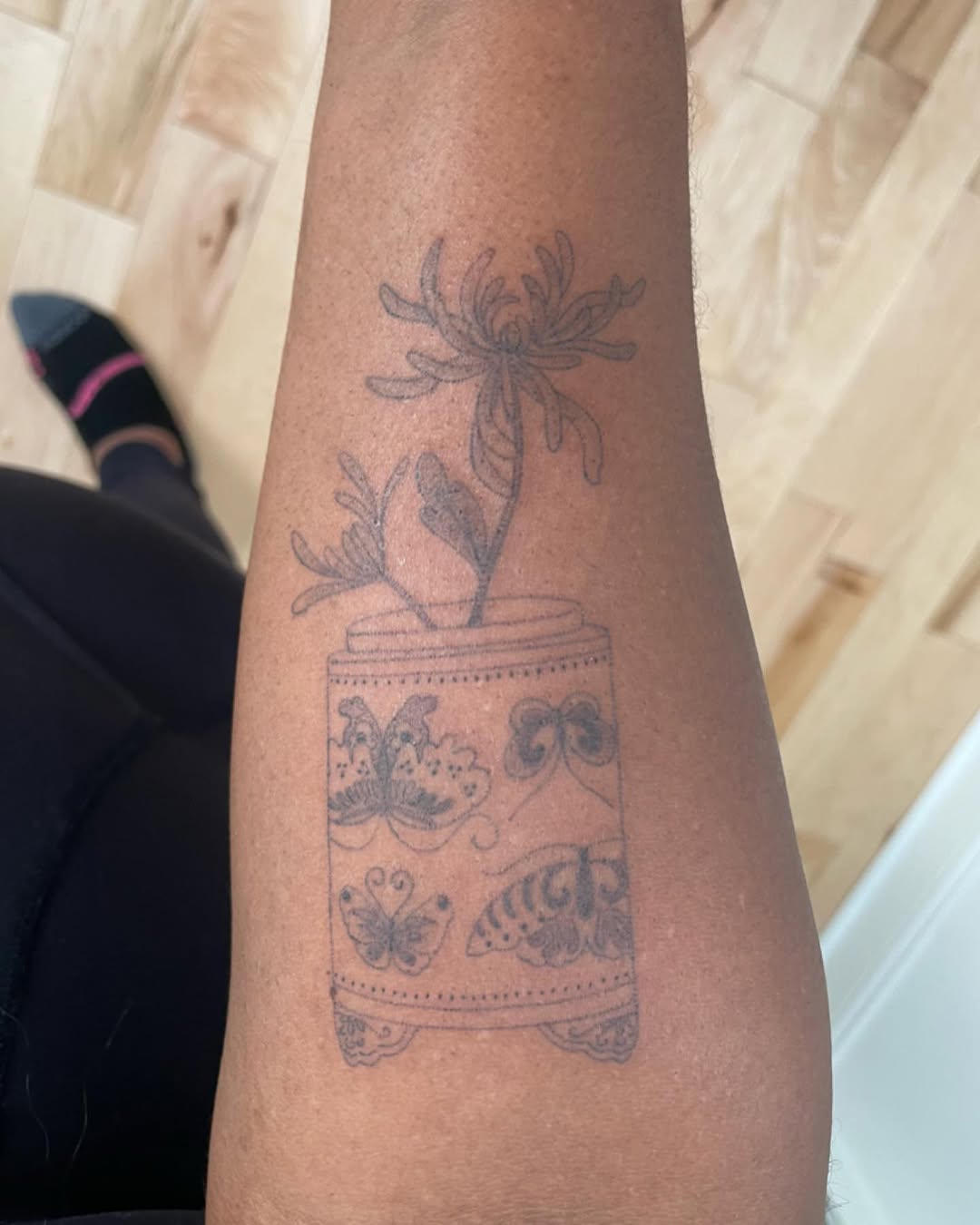 Tattoo by @3rdpancake — black_and_grey