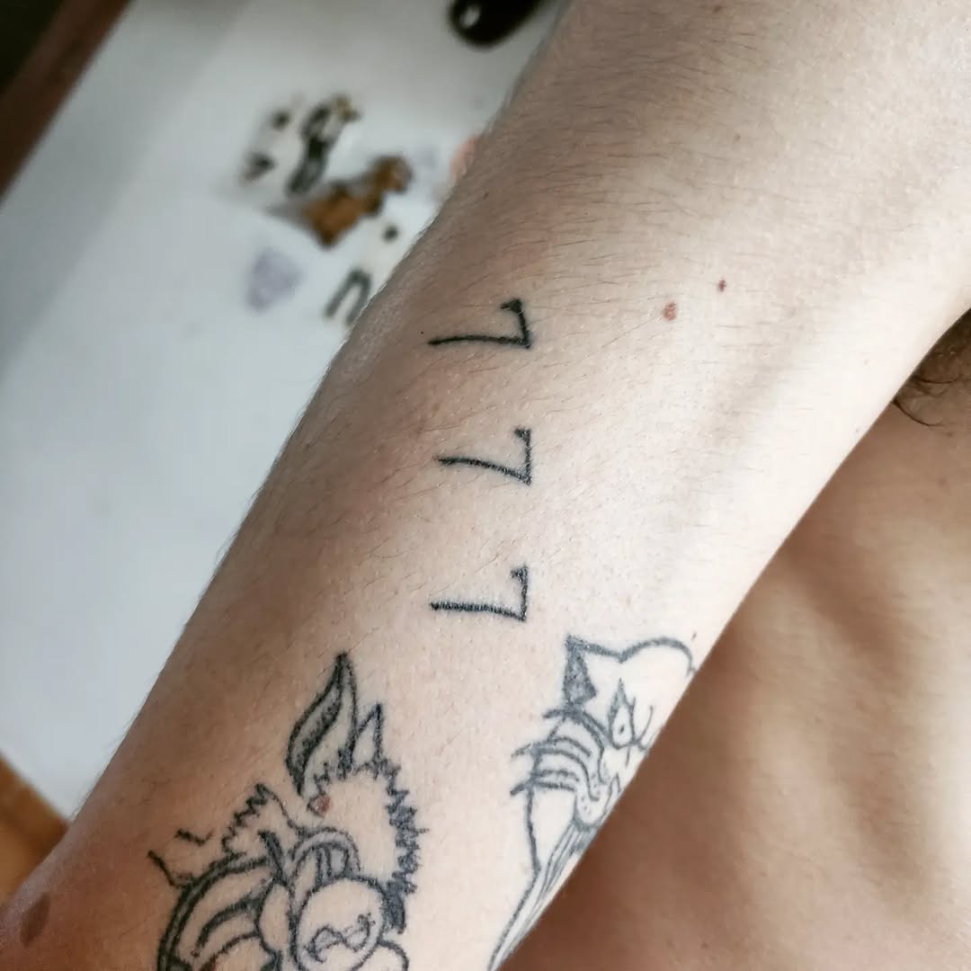 Tattoo by @ink_akila β lettering_script