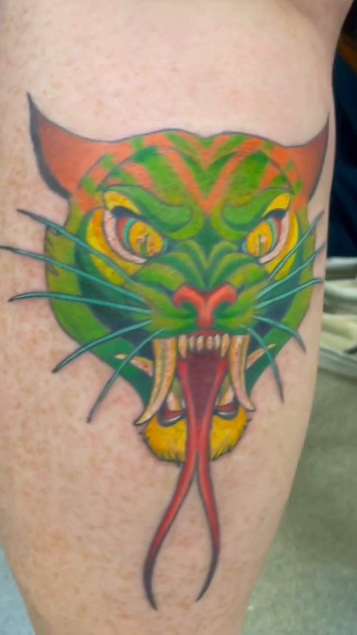 Tattoo by @tat2chelsea — american_traditional, neo_traditional