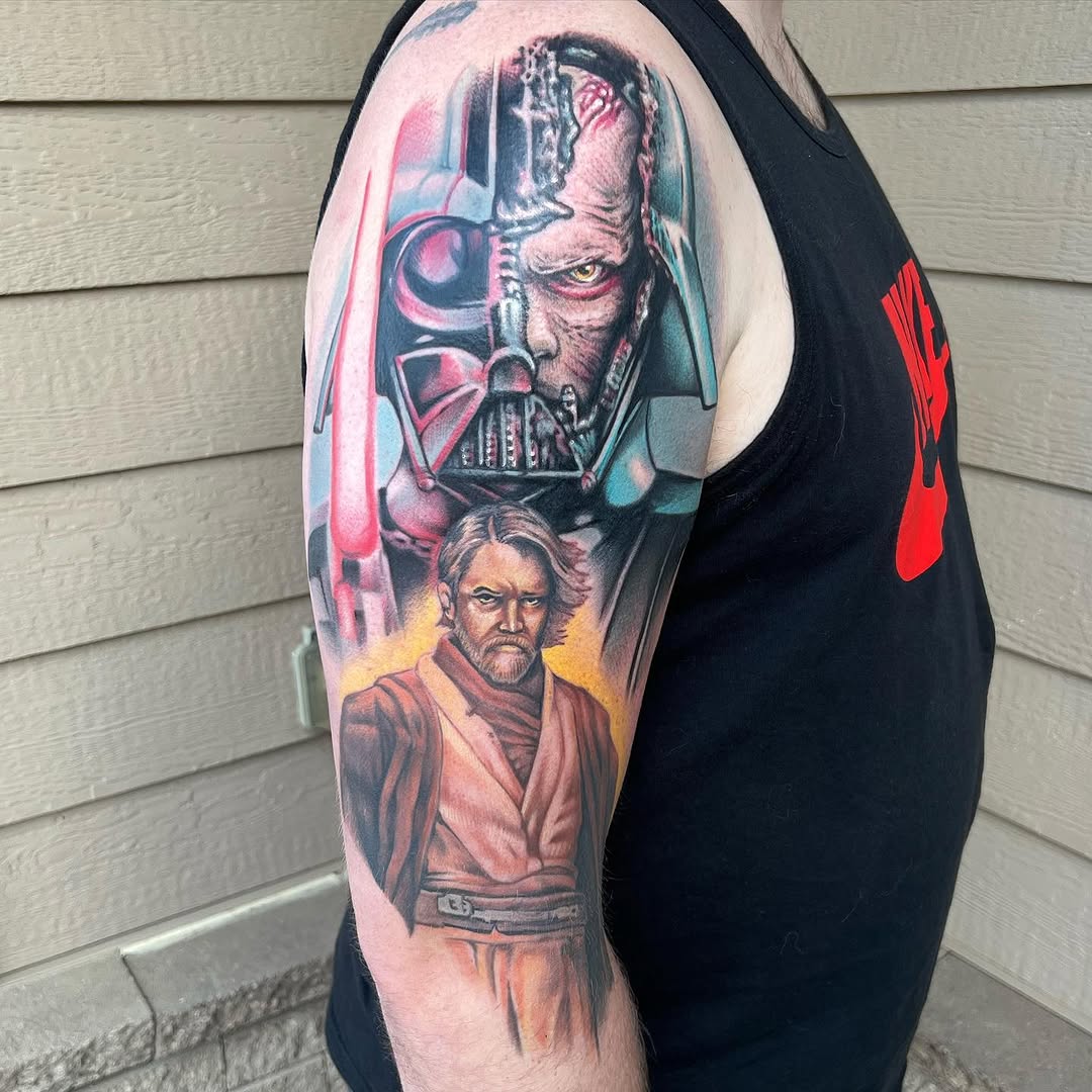 Tattoo by @cody_tweedy โ realism, trash_polka