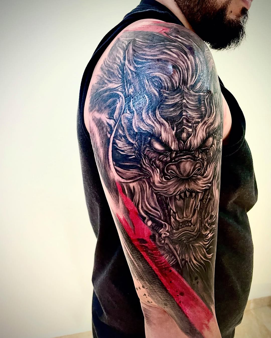 Tattoo by @inqed_tattoo β dark_realism