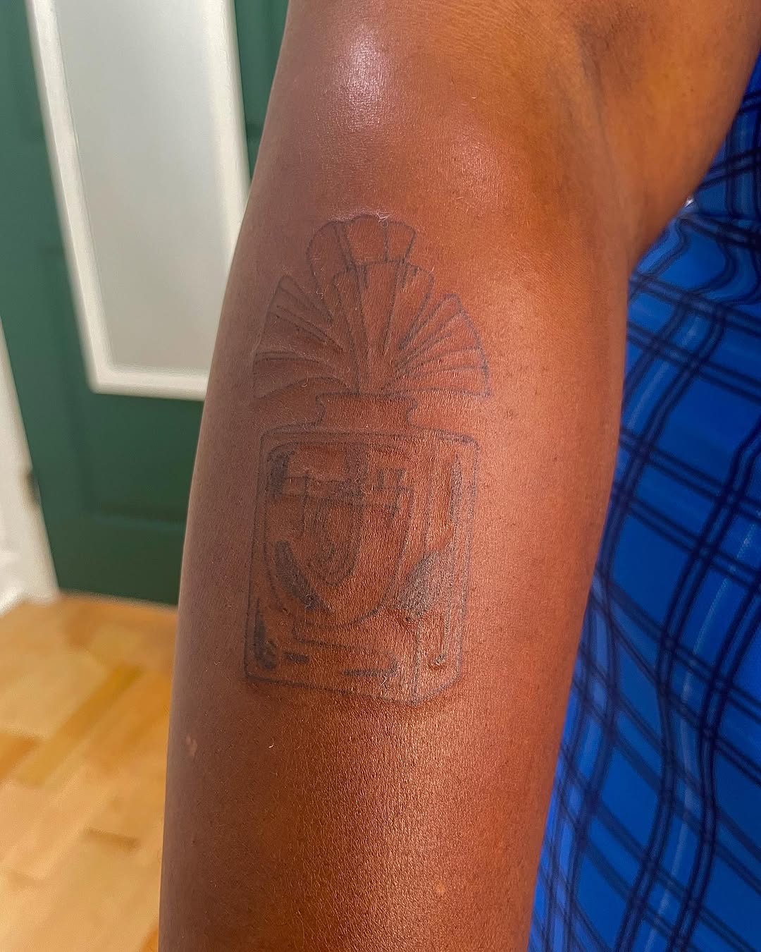 Tattoo by @3rdpancake — black_and_grey