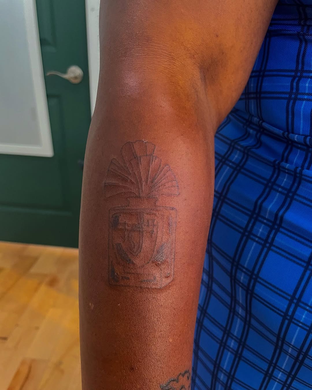 Tattoo by @3rdpancake — black_and_grey