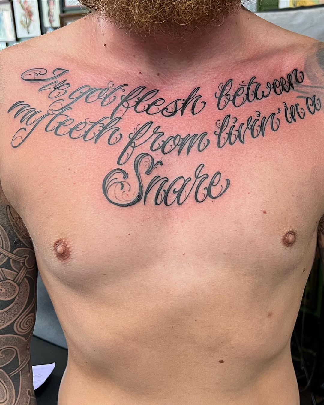 Tattoo by @jordanphillipstattoo โ lettering_script