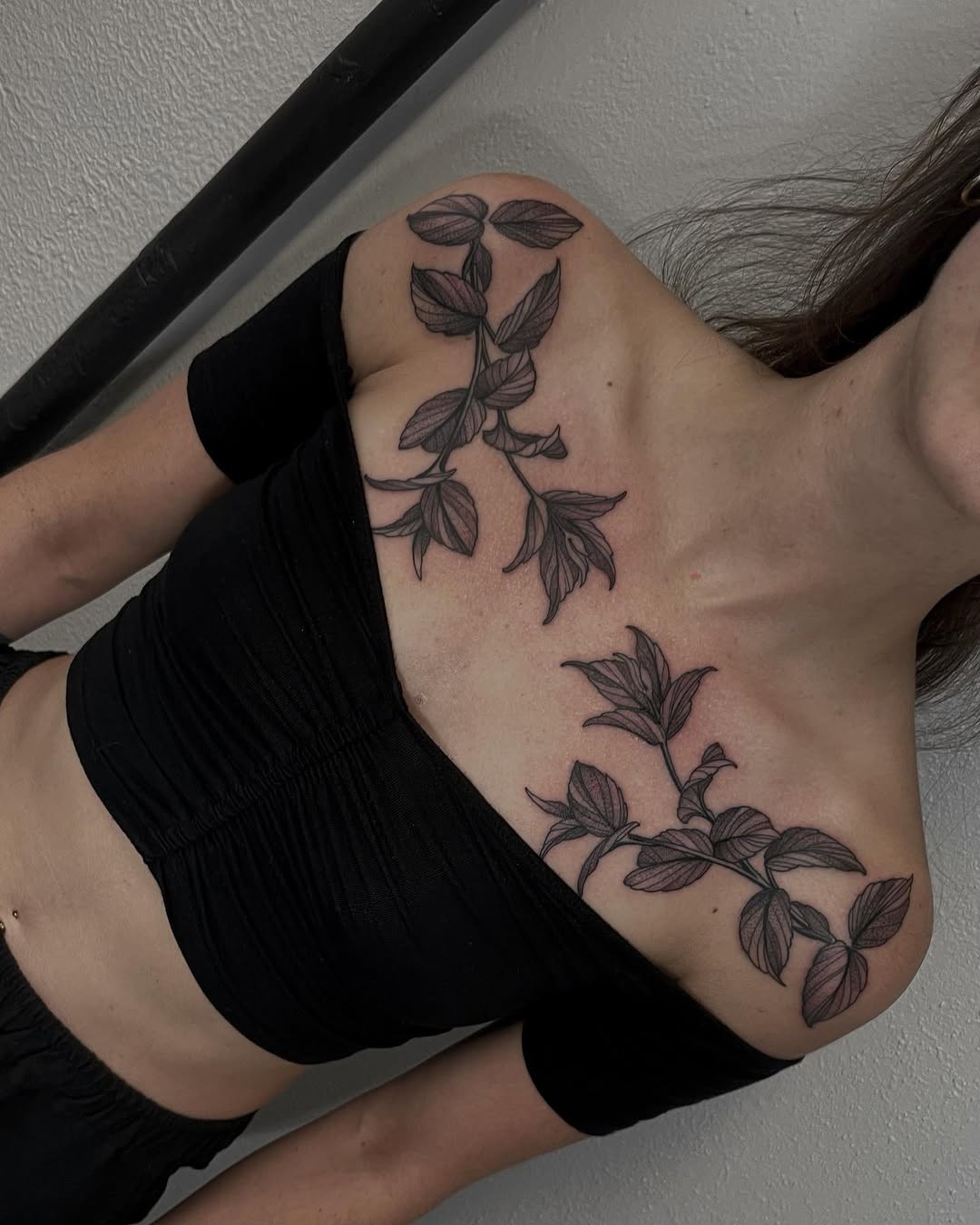 Tattoo by @tattoosbygina — fine_line, black_and_grey