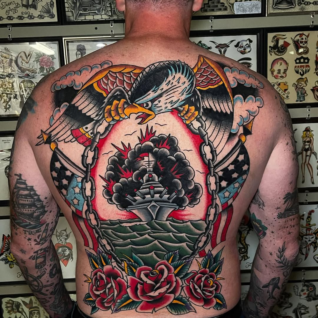 Tattoo by @adamsayre_gct — american_traditional