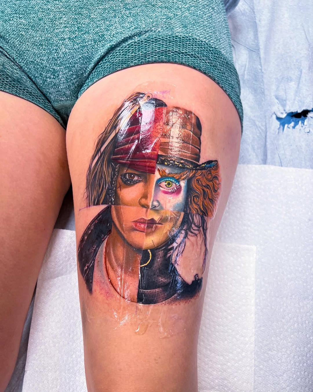 Tattoo by @carmelo_silva_ — realism, trash_polka