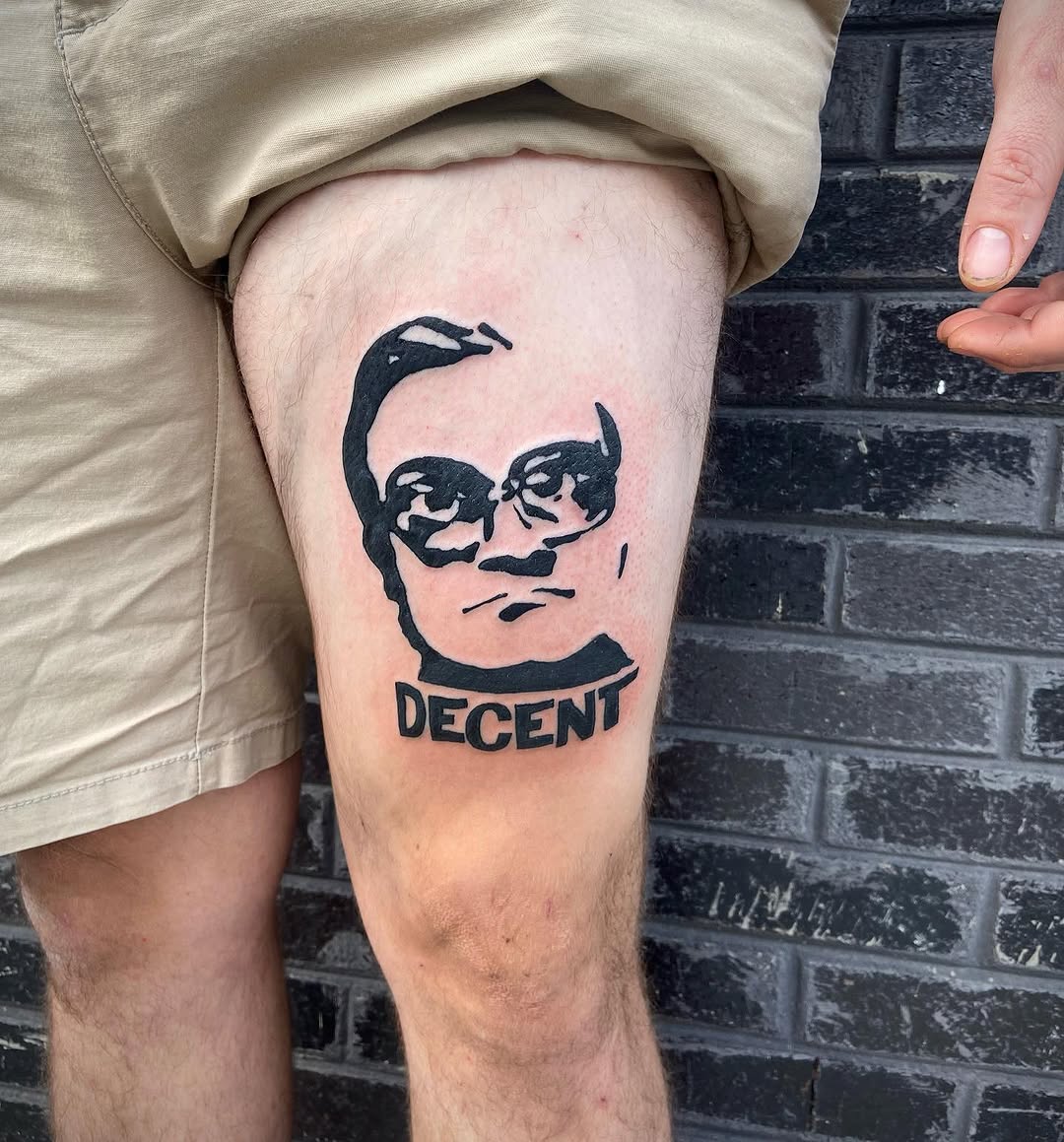 Tattoo by @alligoodtattoo — blackwork