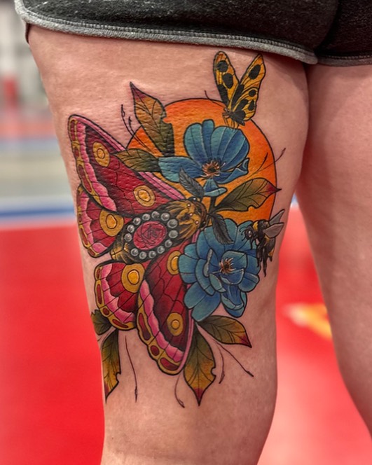 Tattoo by @inkplug__higherlevel — neo_traditional, realism