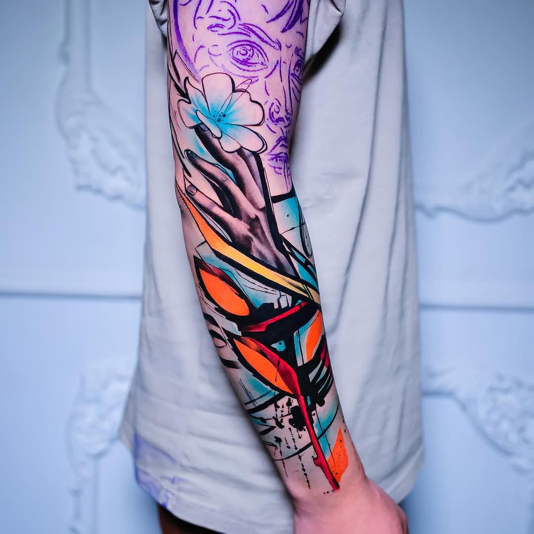 Tattoo by @yoshi.theink β trash_polka, realism