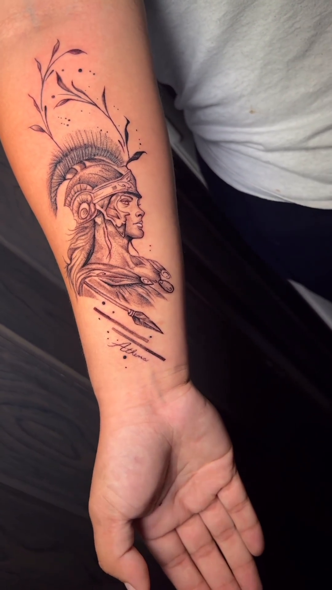 Tattoo by @venom.bodyart — illustrative, black_and_grey