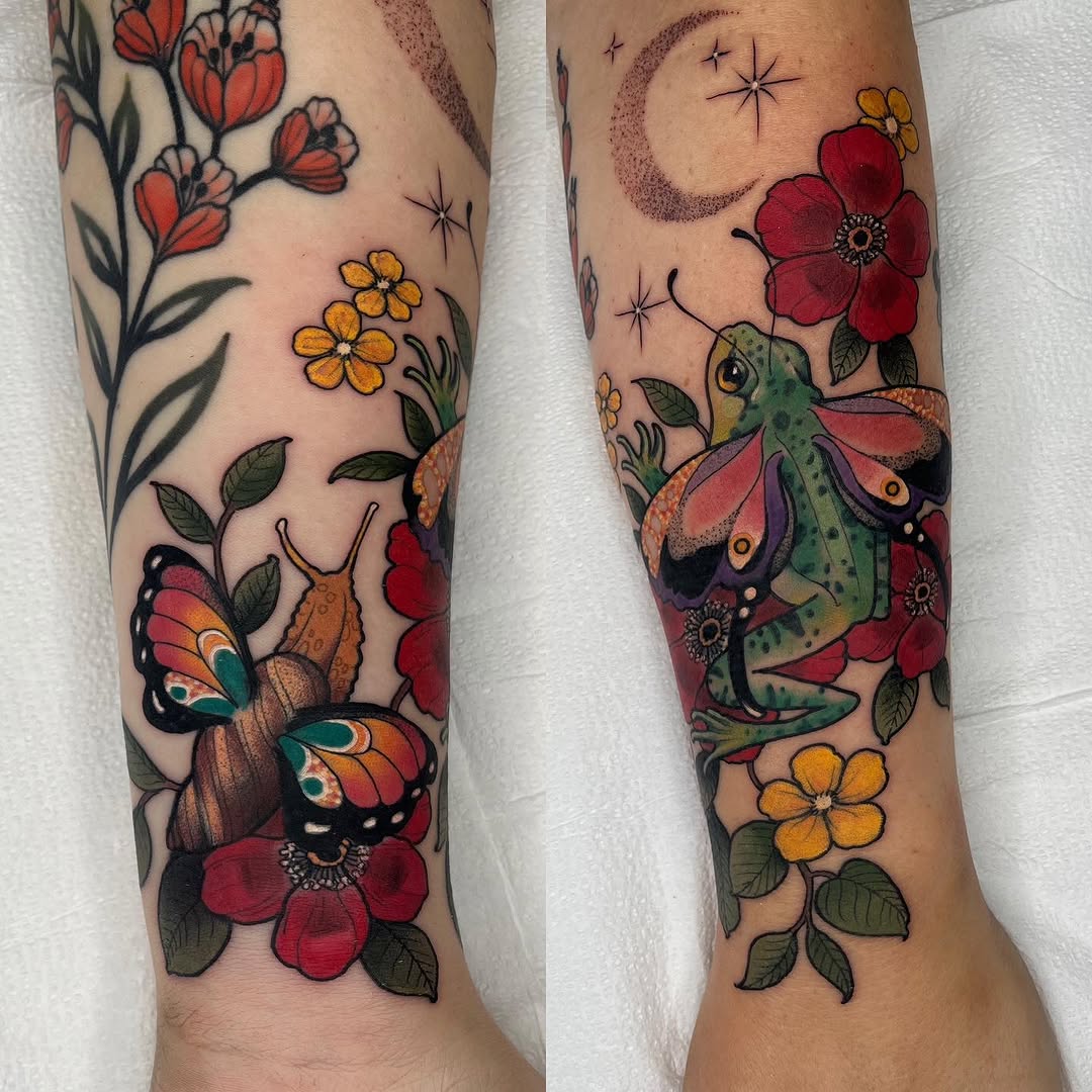 Tattoo by @attackofthe50footwoman — neo_traditional, illustrative