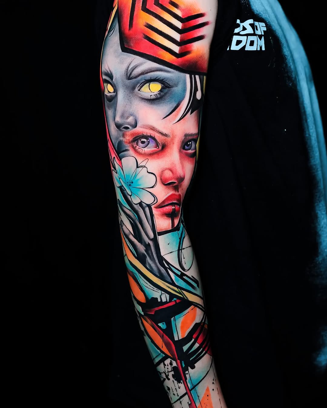 Tattoo by @yoshi.theink β trash_polka, realism