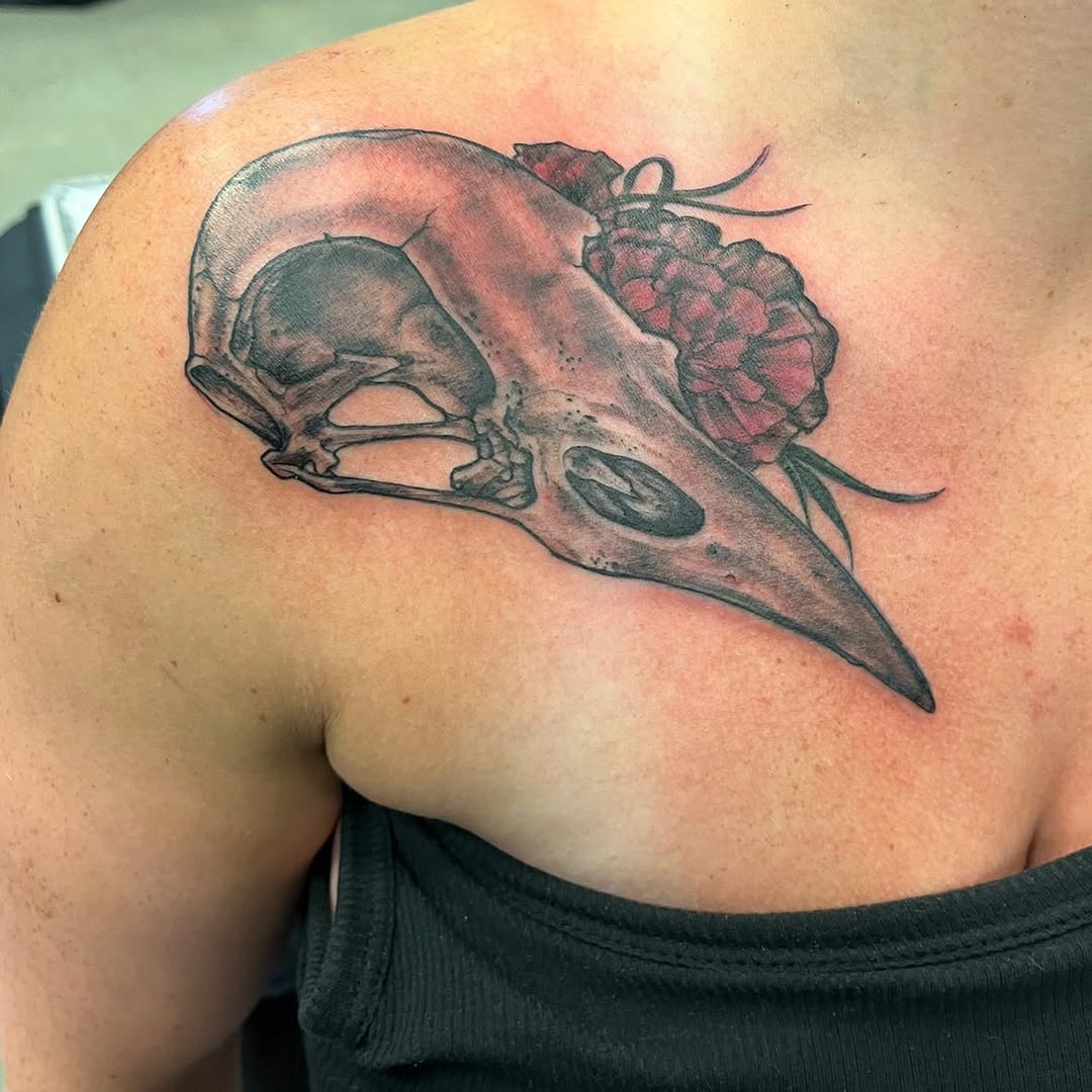 Tattoo by @janellecubatattoo — realism, dark_realism