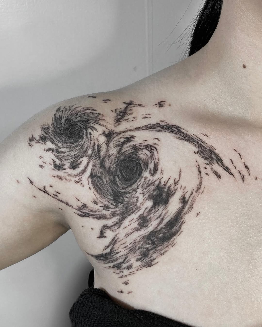 Tattoo by @moom_tattoo โ blackwork, sketch