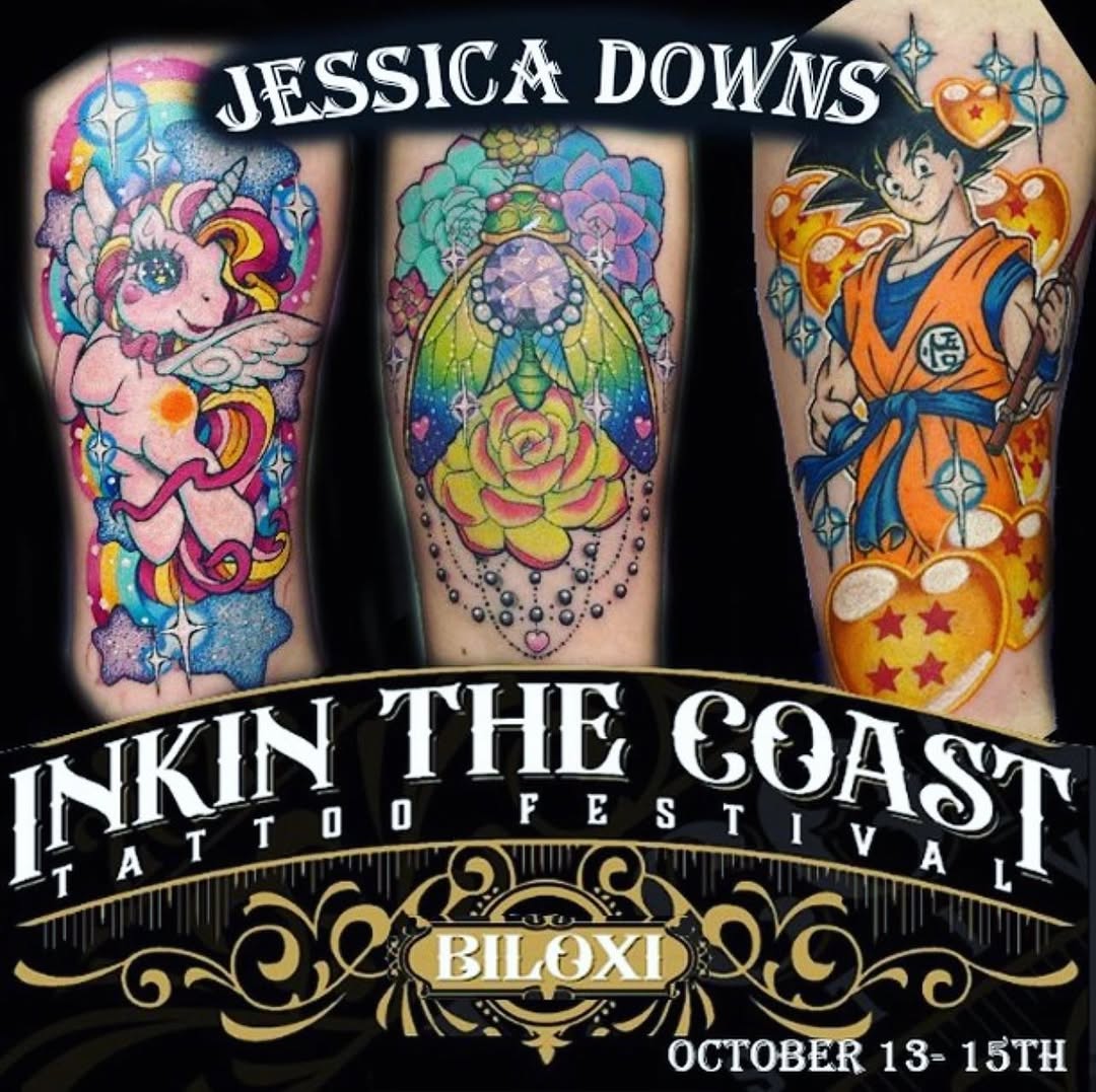 Tattoo by @tattoosbyjessicadowns — new_school, anime