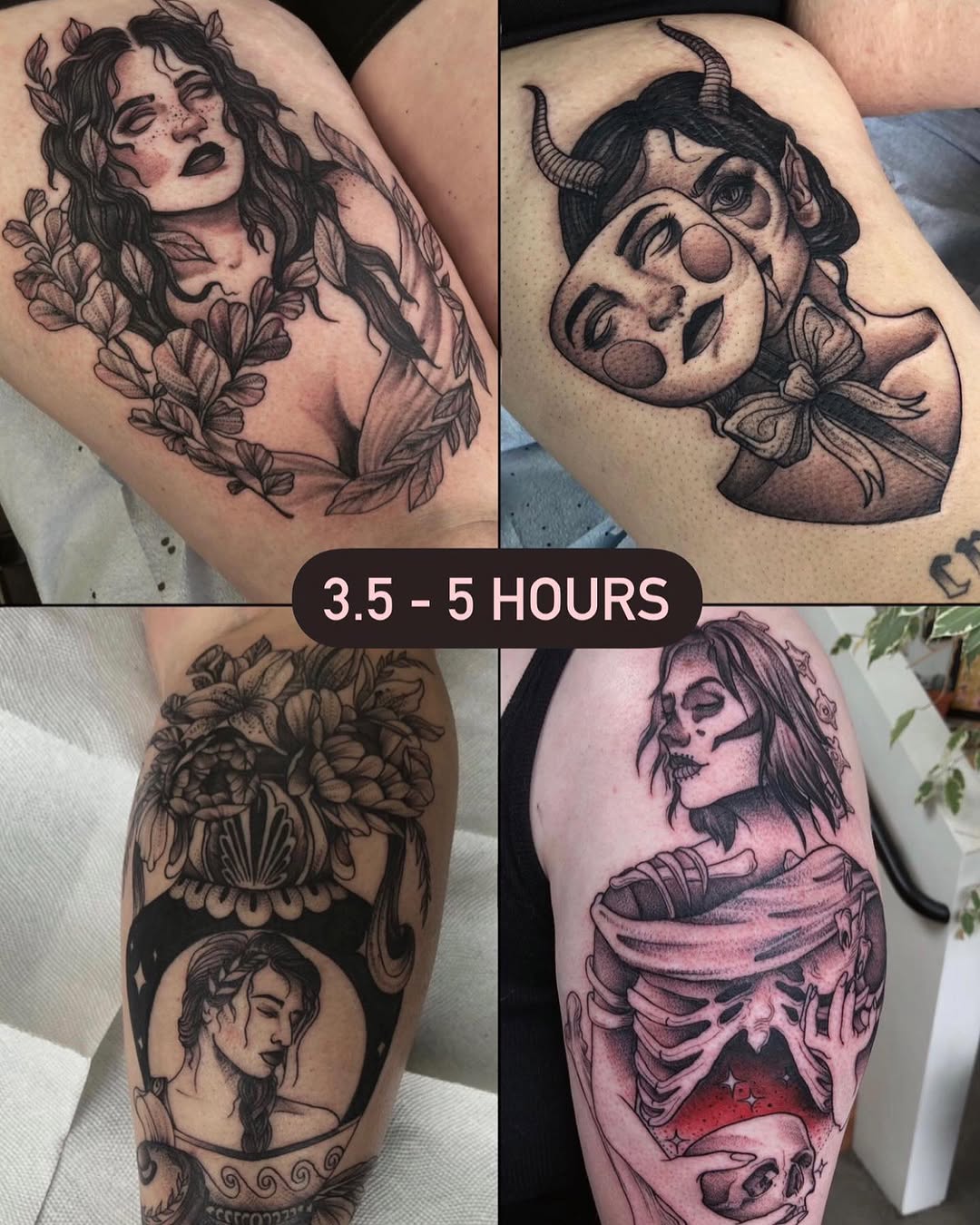 Tattoo by @kyrstalannigan — black_and_grey, realism