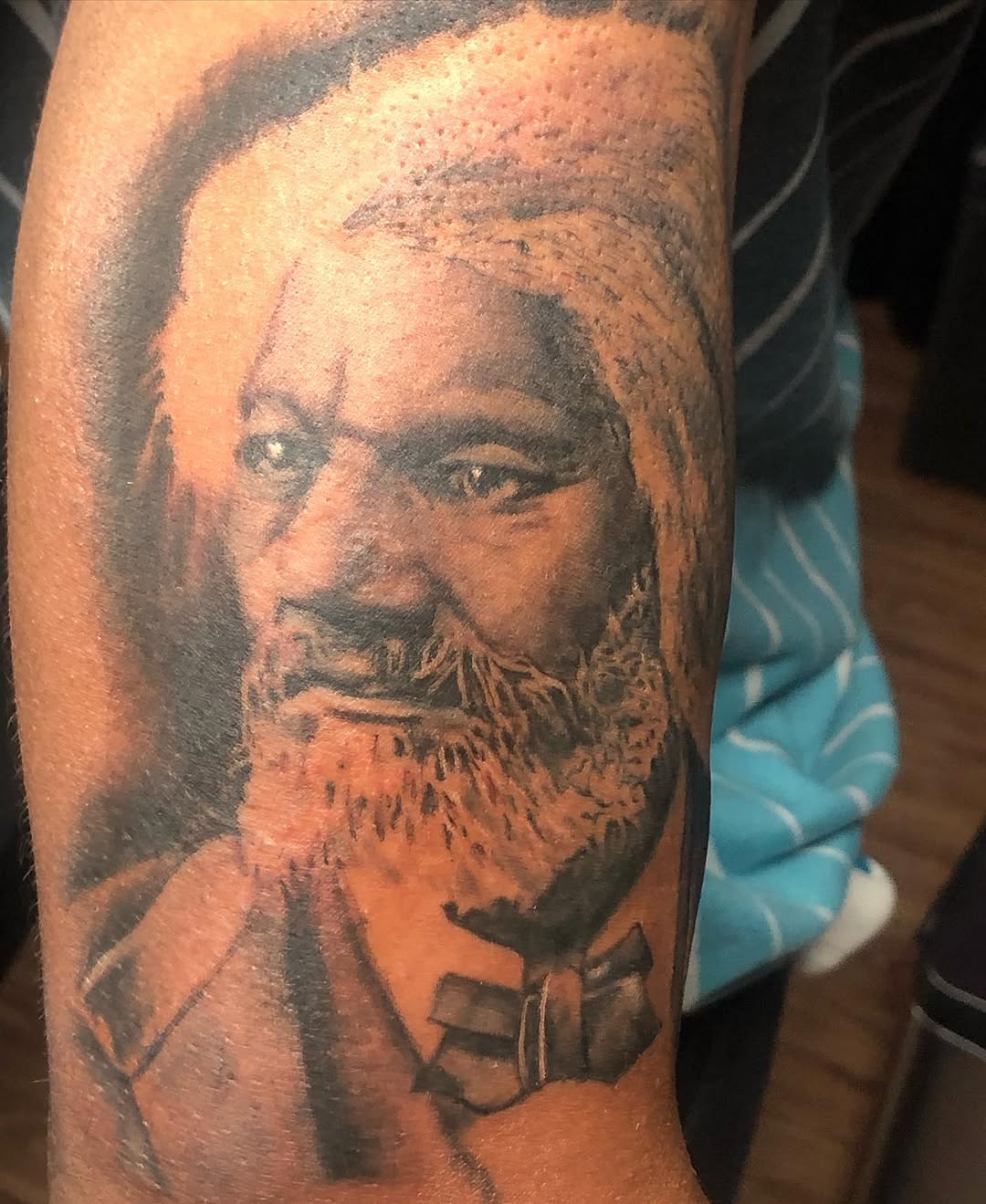 Tattoo by @moving_muralsart โ realism, black_and_grey
