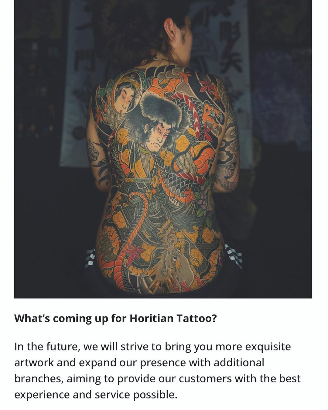 Tattoo by @tiantattooart — japanese_irezumi, black_and_grey
