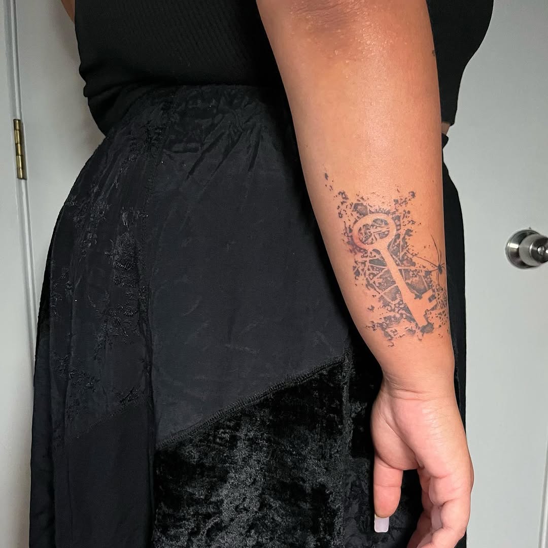 Tattoo by @sweet.n.l0w — black_and_grey, chicano
