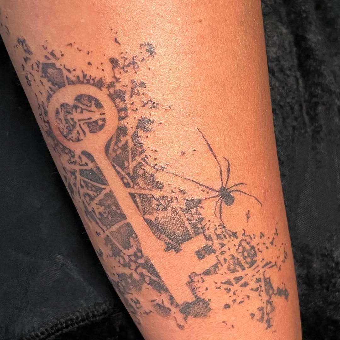 Tattoo by @sweet.n.l0w — black_and_grey, chicano