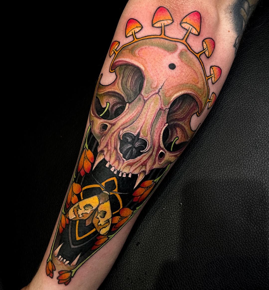 Tattoo by @earthgrasper — realism, dark_realism