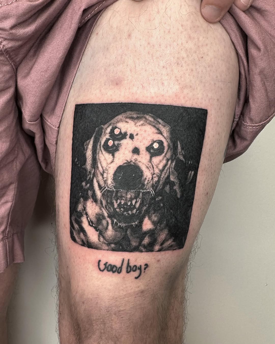 Tattoo by @macbeth_art — dark_realism