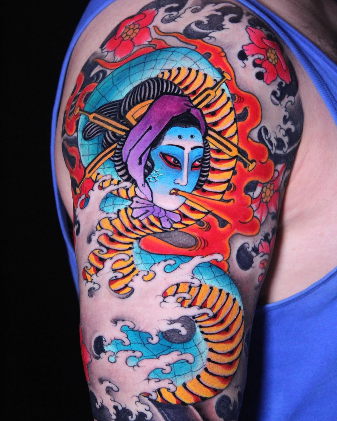 Tattoo by @alezumie — japanese_irezumi