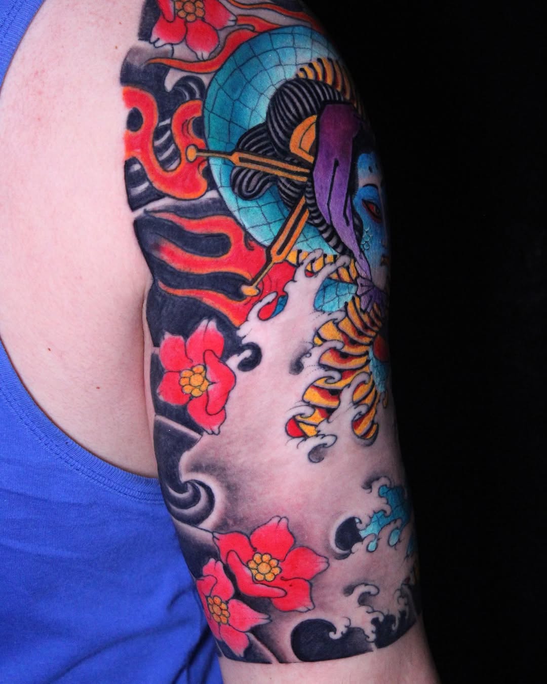 Tattoo by @alezumie — japanese_irezumi