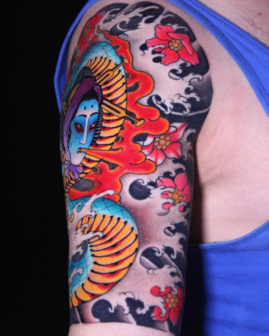 Tattoo by @alezumie — japanese_irezumi