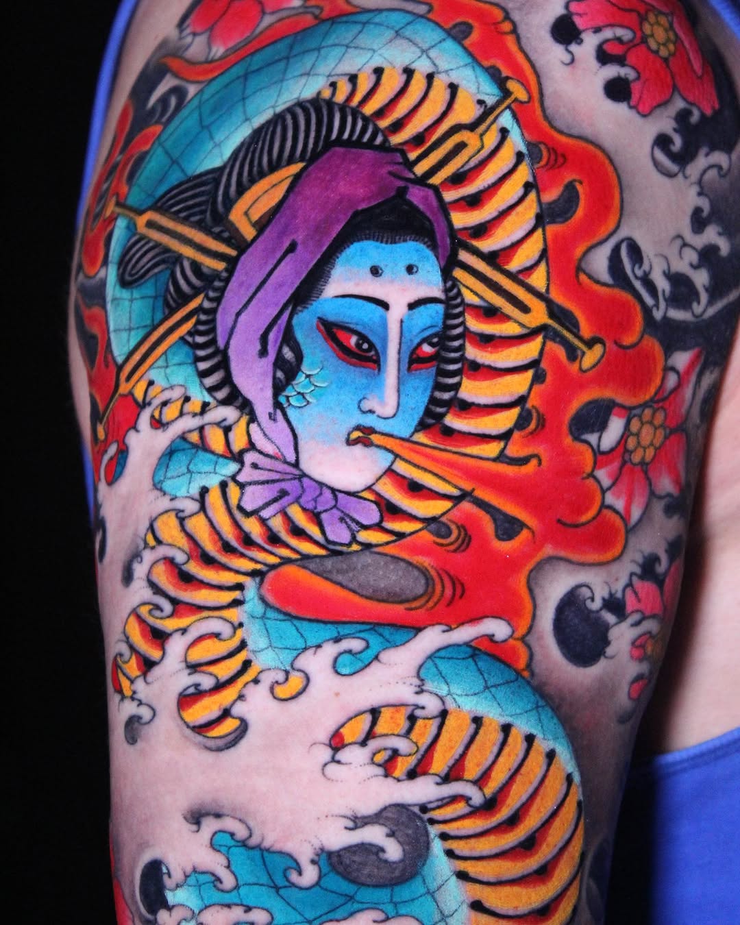 Tattoo by @alezumie — japanese_irezumi