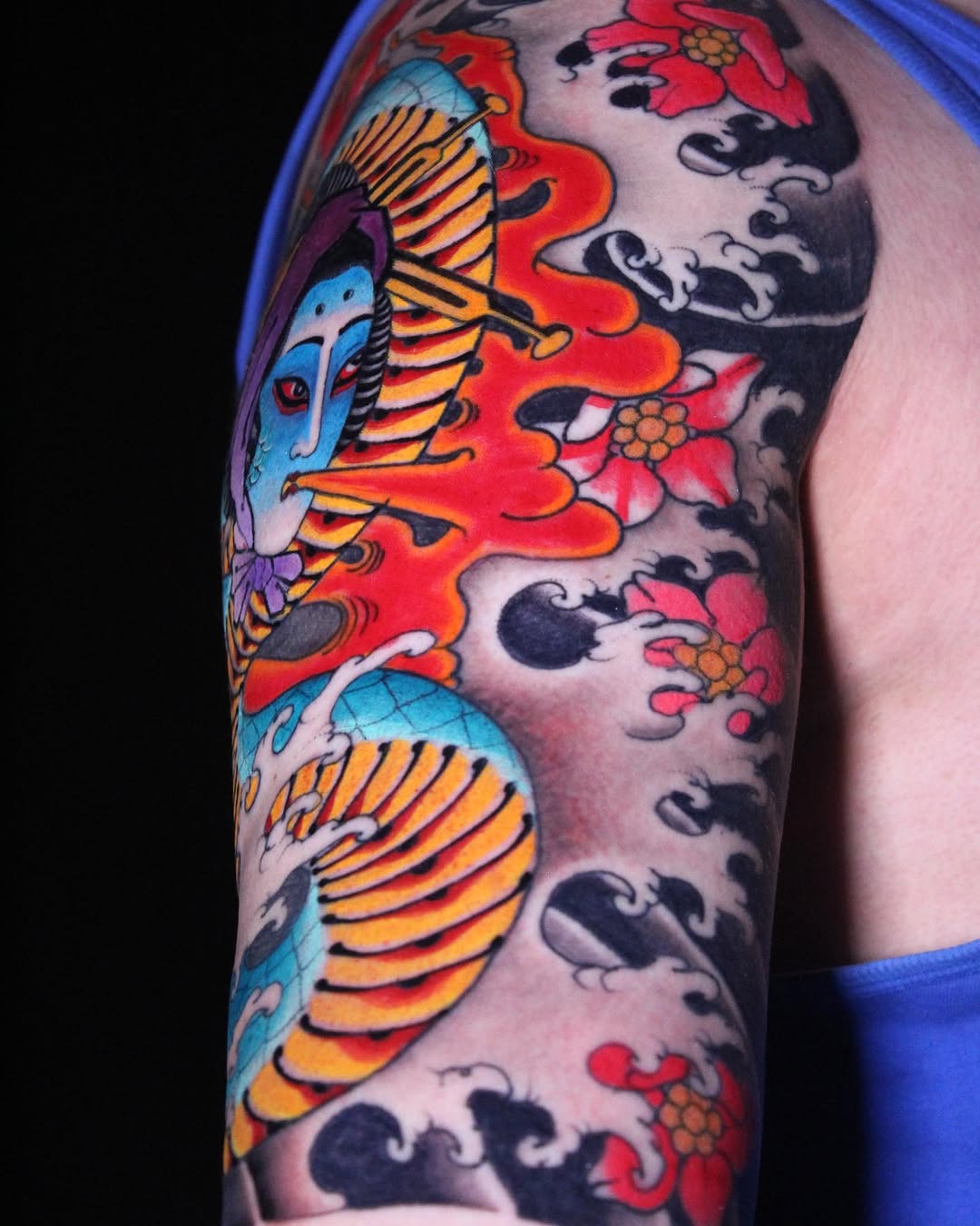 Tattoo by @alezumie — japanese_irezumi