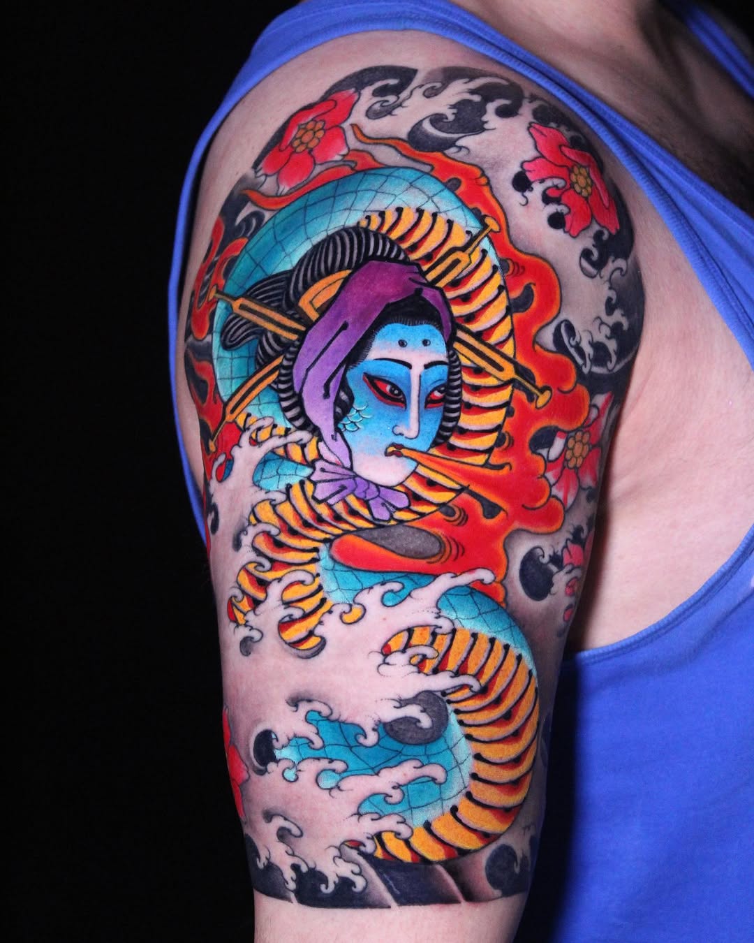 Tattoo by @alezumie — japanese_irezumi