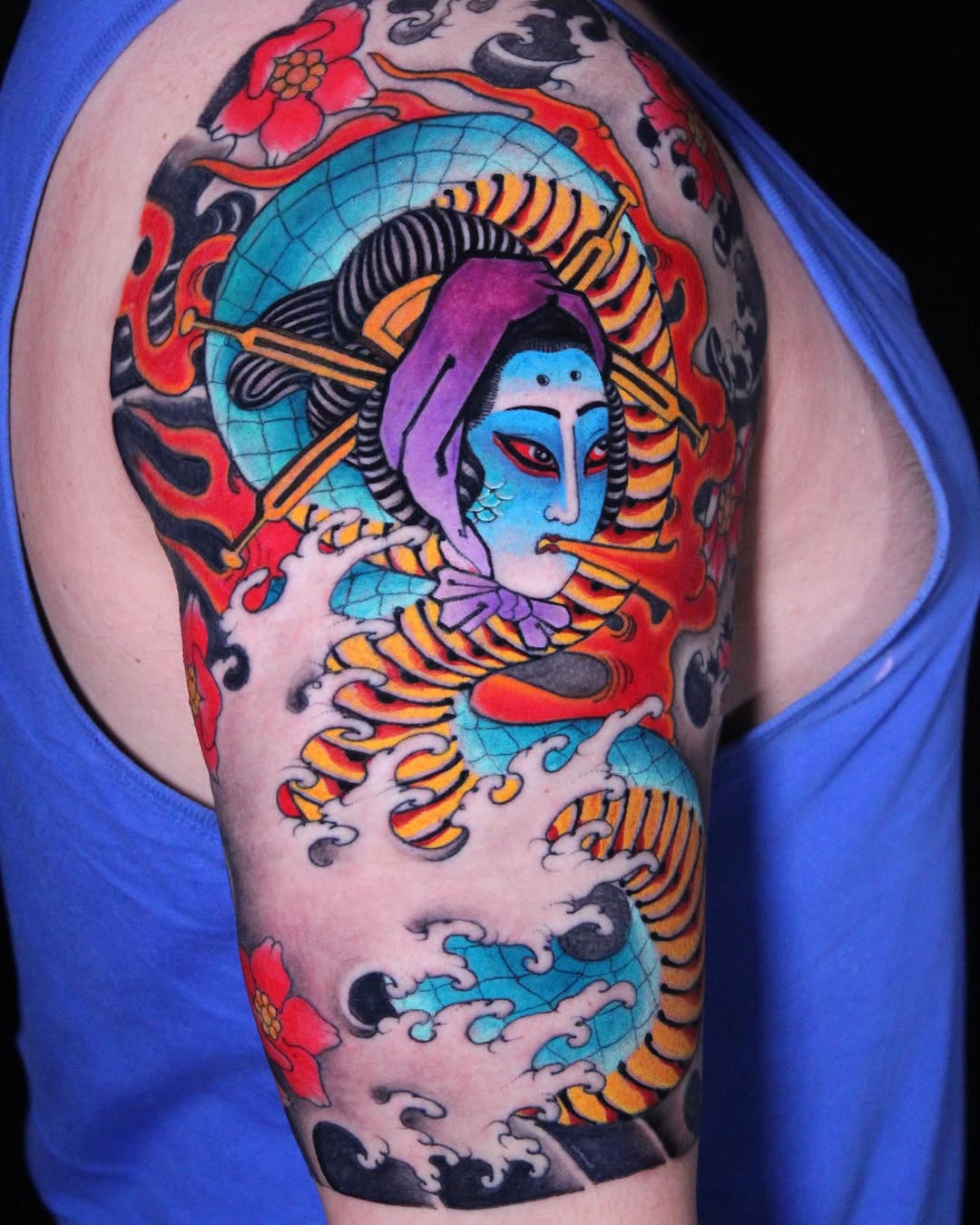 Tattoo by @alezumie — japanese_irezumi