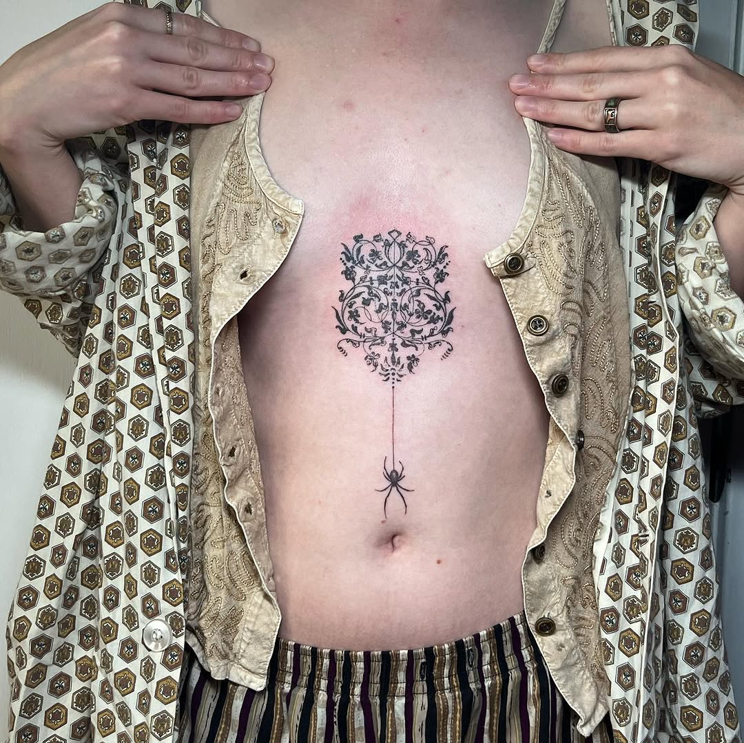 Tattoo by @sweet.n.l0w — ornamental, blackwork
