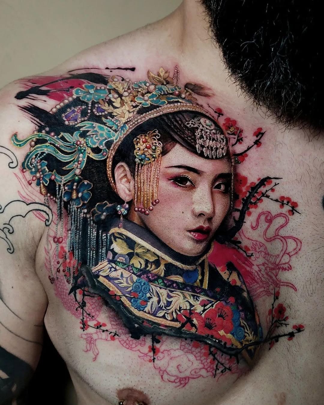 Tattoo work at Tatak International Tatu Expo 2026