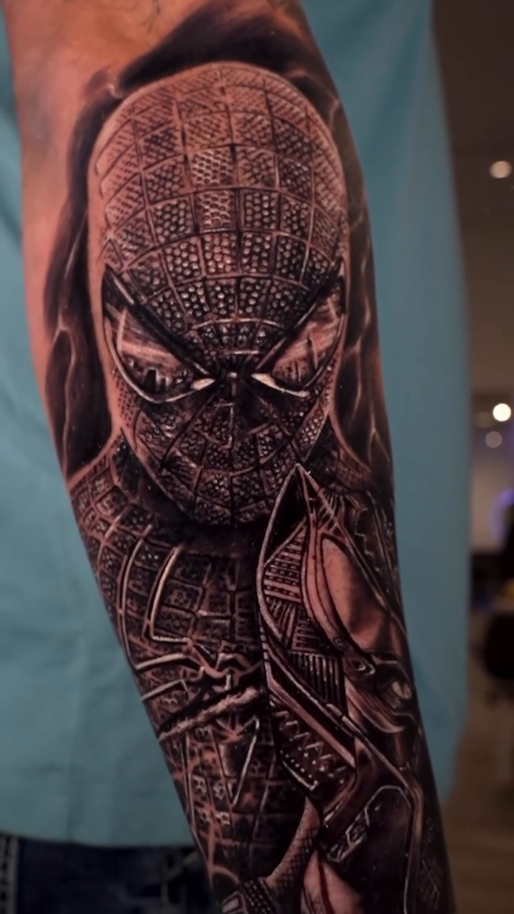 Tattoo by @keebs_sdt โ realism, black_and_grey