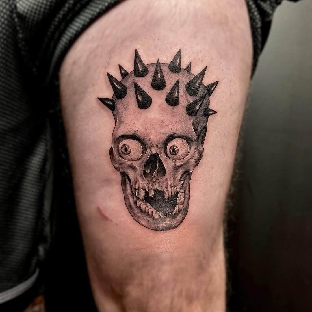 Tattoo by @peach.boa — realism, dark_realism