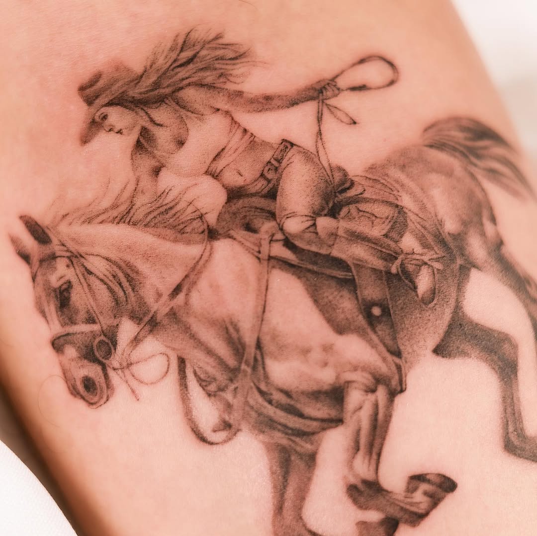 Tattoo by @houstontattoo.trish β realism, black_and_grey