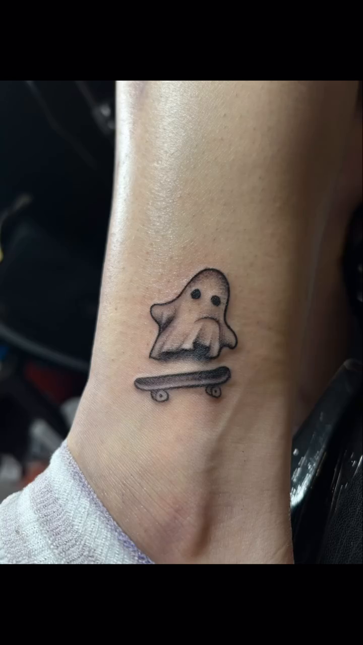 Tattoo by @thegabah — illustrative, black_and_grey