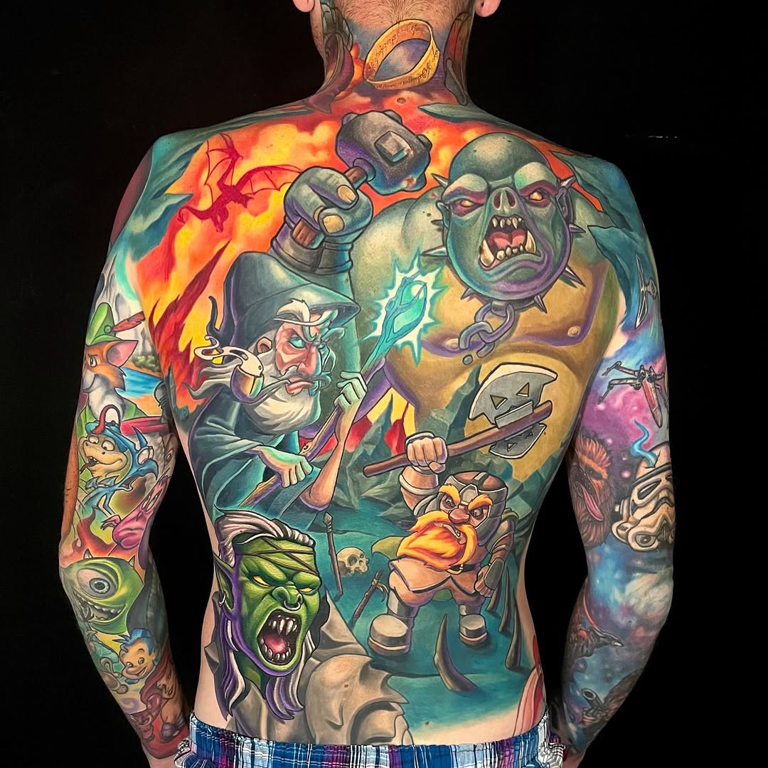 Tattoo by @kevinboudreau_ — new_school, realism