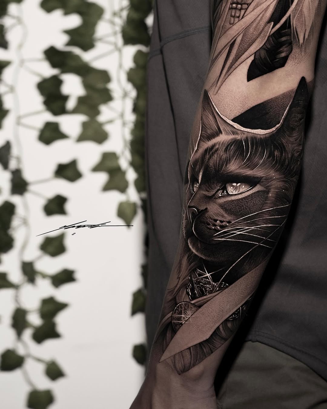 Tattoo by @sebaztian_maranta — realism, black_and_grey