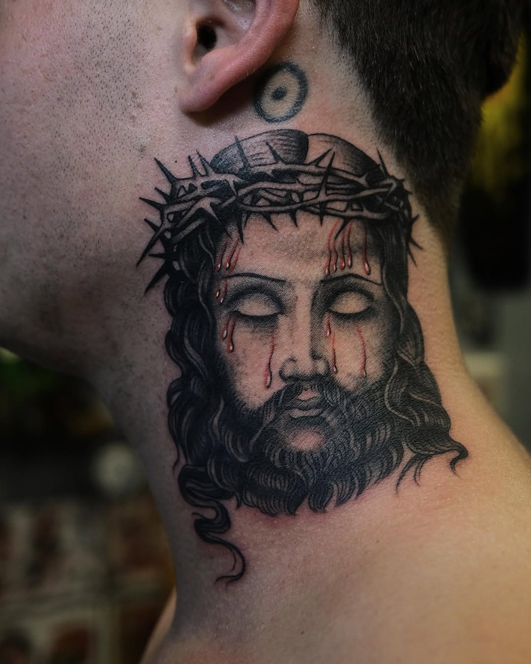 Tattoo by @tonytrustworthy — realism, black_and_grey