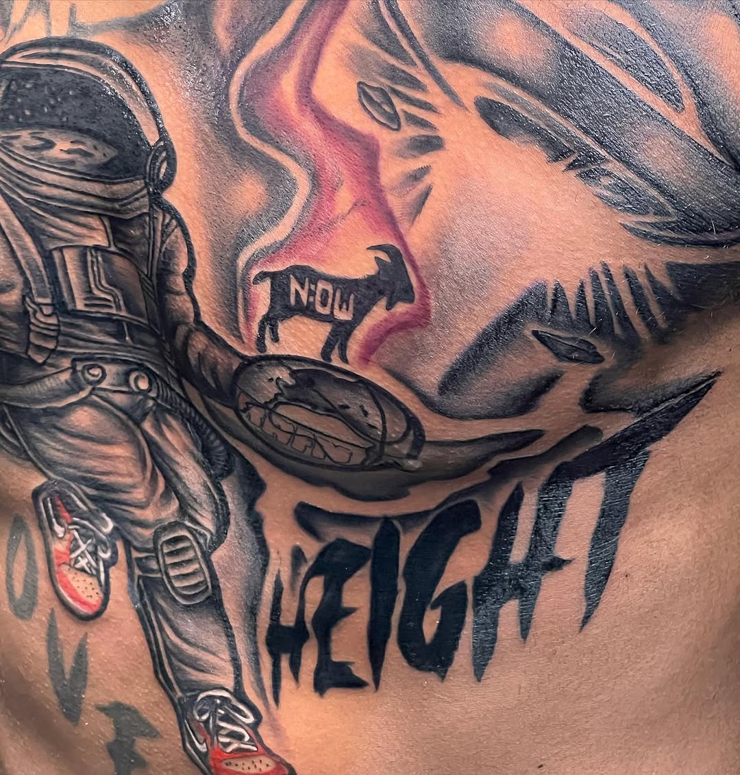 Tattoo by @officialdwaynedurham_ink — black_and_grey