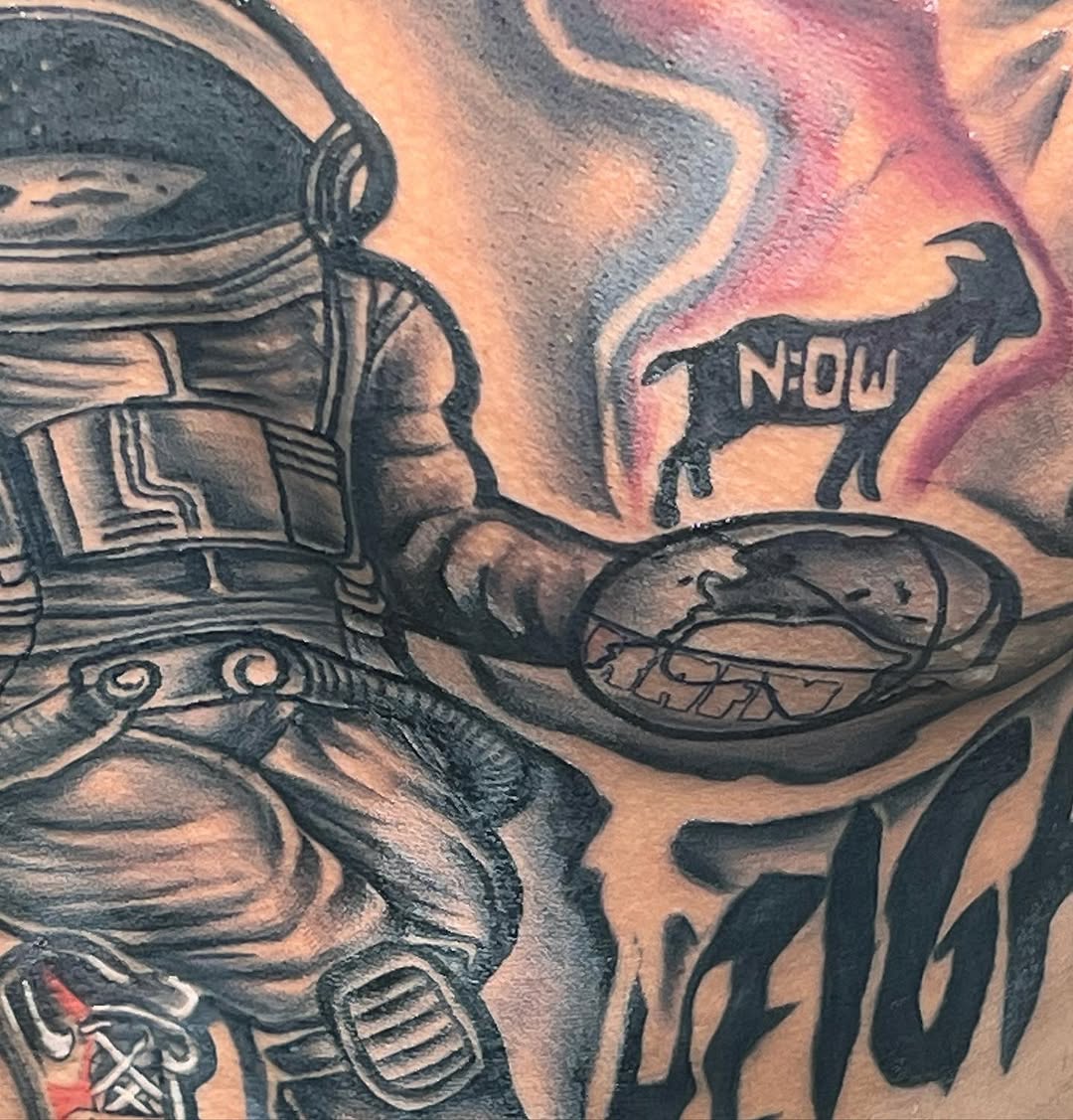 Tattoo by @officialdwaynedurham_ink — black_and_grey