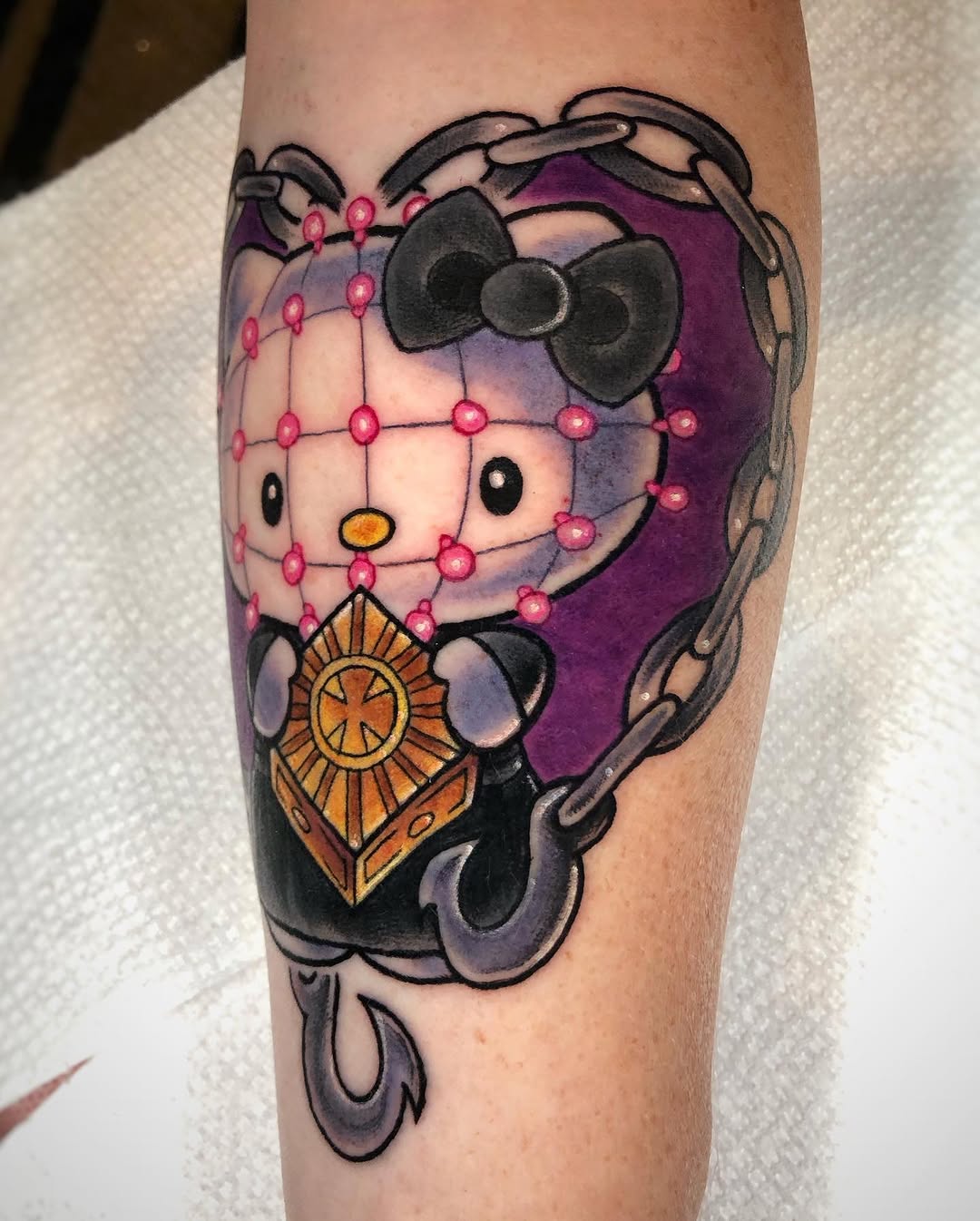 Tattoo by @q.k.tattoo โ new_school, dark_realism