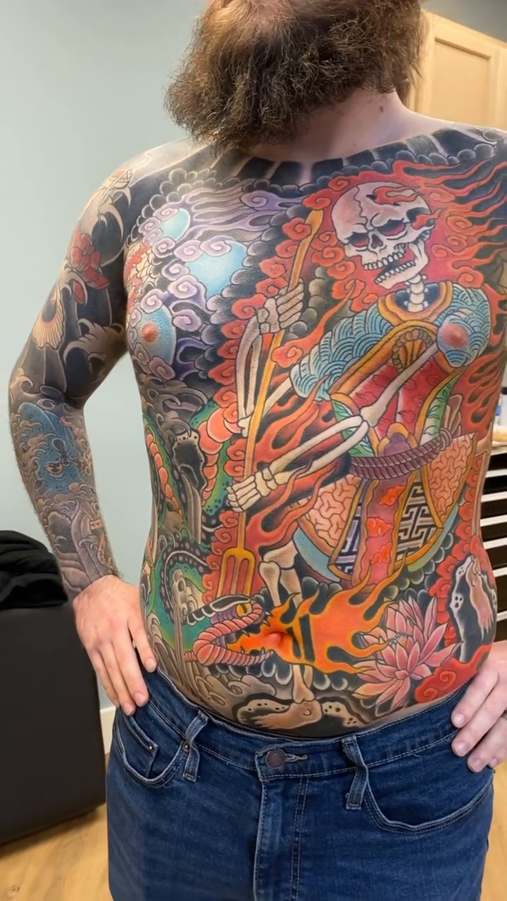 Tattoo by @deathoner727 — japanese_irezumi, illustrative